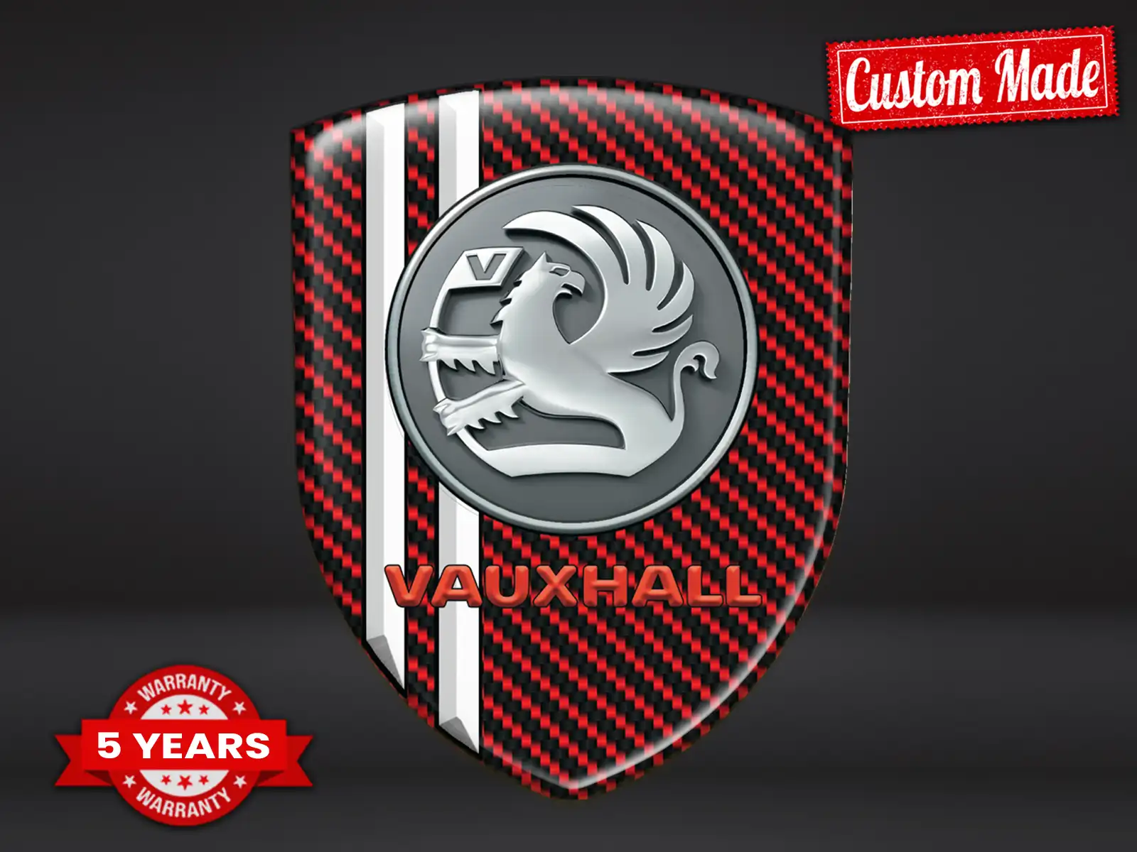 Vauxhall Emblemi Auto Personalizzati Forti Limitati Universali